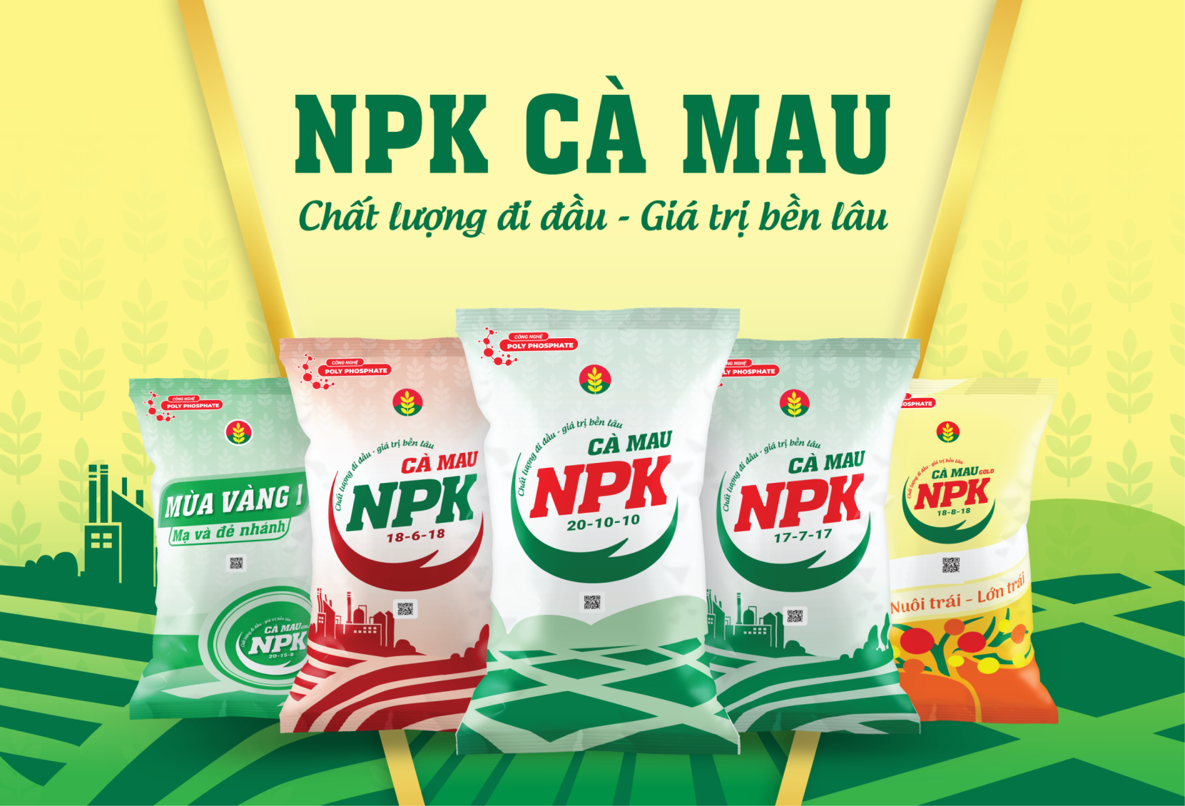 Bộ sản phẩm NPK Cà Mau