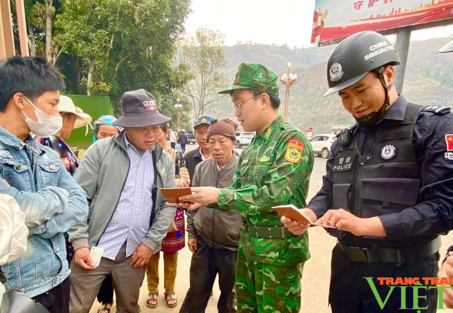 Tuần tra liên hợp chấp pháp trên biên giới Lai Châu- Ảnh 3.