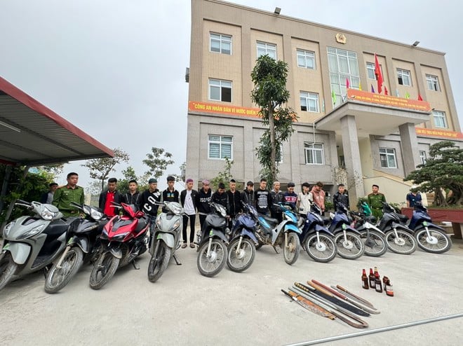 Ngăn chặn hơn 40 thanh, thiếu niên hỗn chiến trong đêm- Ảnh 1.
