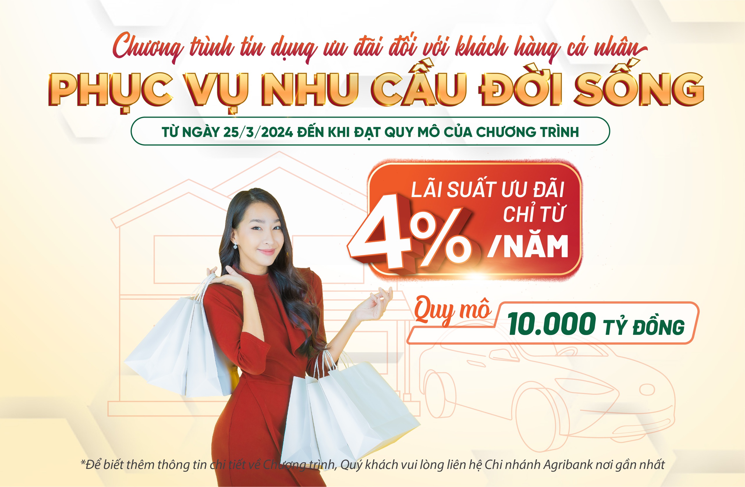 Ưu đãi khách hàng vay vốn phục vụ nhu cầu đời sống với lãi suất cho vay ngắn hạn chỉ từ 4,0%/năm- Ảnh 1.