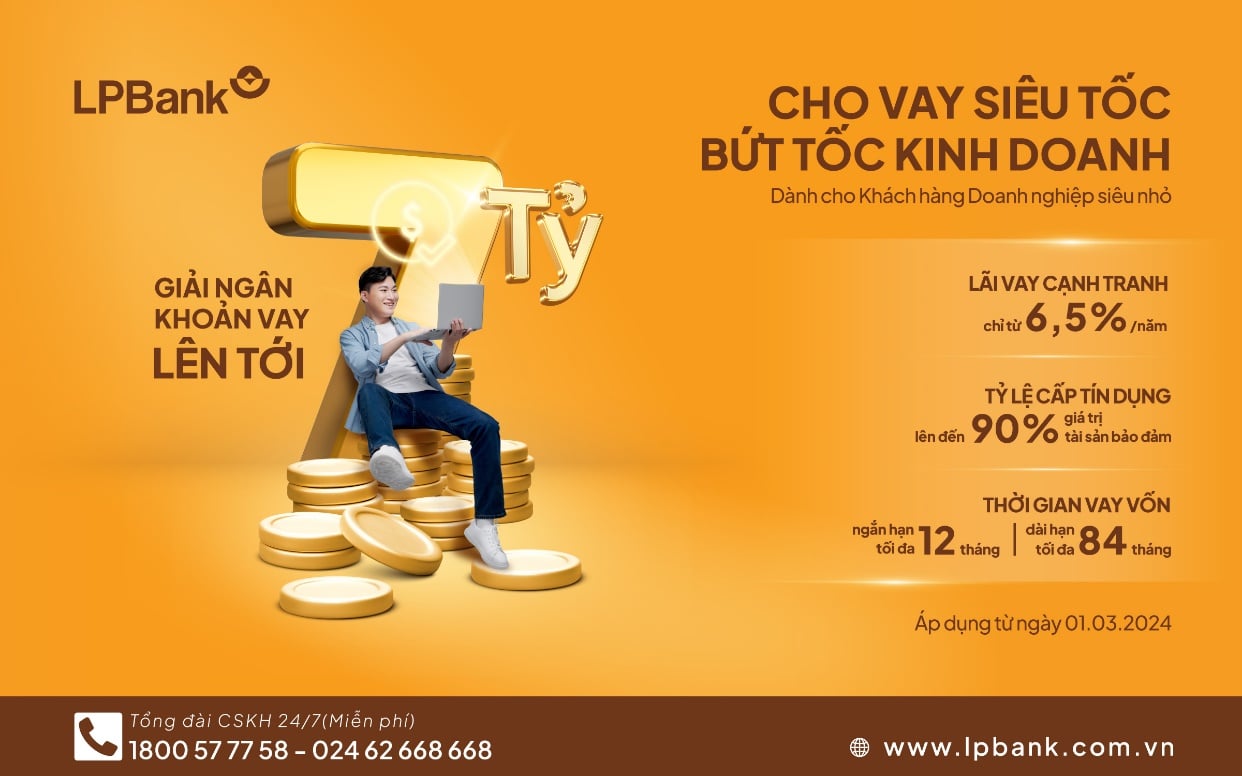 LPBank tài trợ vốn vay với lãi suất ưu đãi cho doanh nghiệp siêu nhỏ- Ảnh 2.