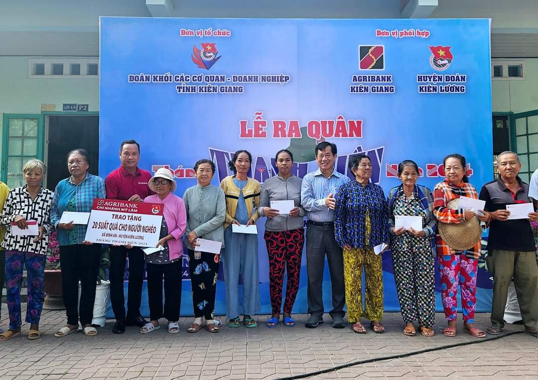 Nhiều hoạt động ý nghĩa tại lễ khởi động "Tháng Thanh niên năm 2024" của Đoàn Thanh niên Agribank CN tỉnh Kiên Giang- Ảnh 4.