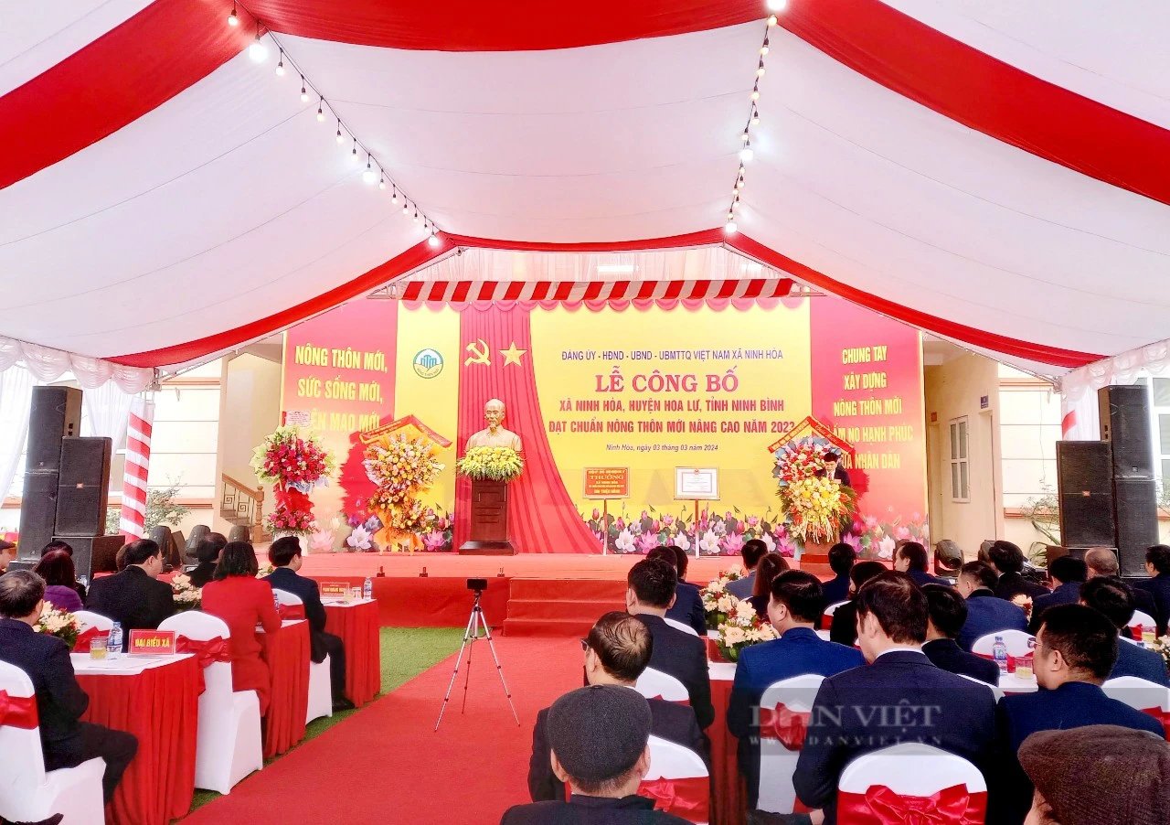 Một xã nông thôn mới nâng cao ở Ninh Bình, thu nhập bình quân đạt hơn 70 triệu đồng/người/năm- Ảnh 1.