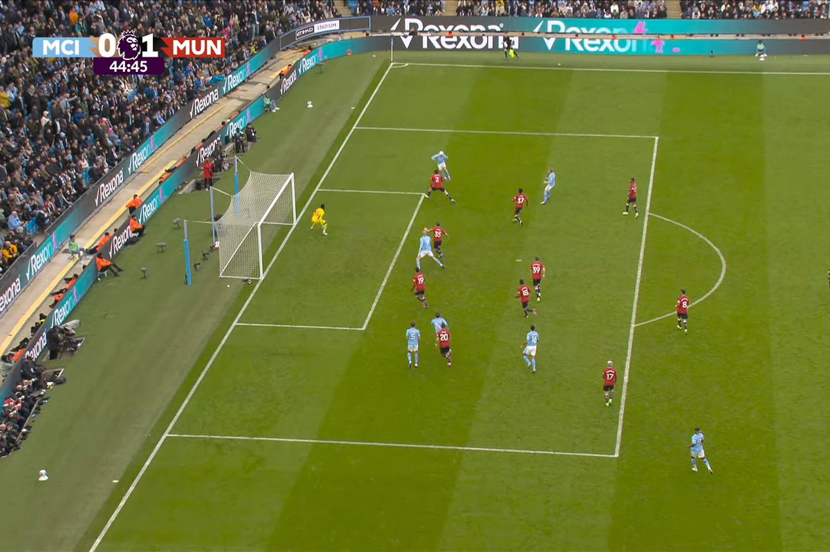 Haaland "bắn chim" trong trận derby Manchester, truyền thông Anh ngỡ ngàng- Ảnh 1.