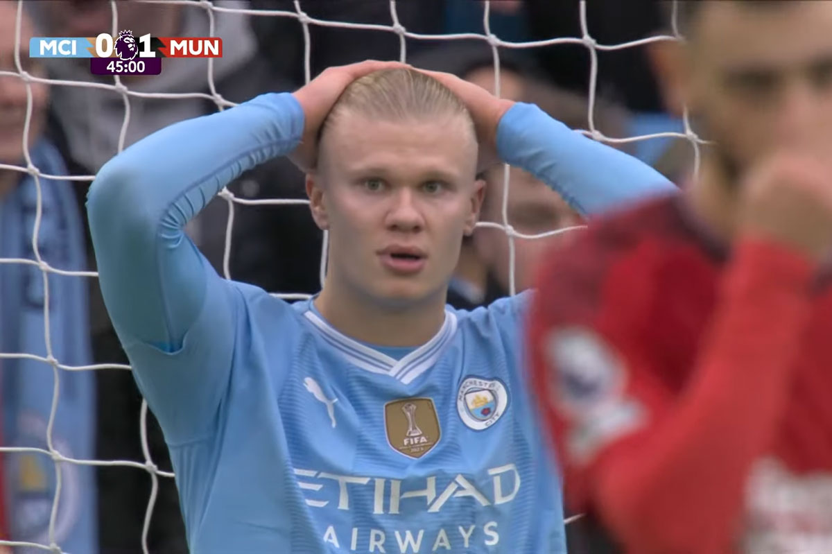 Haaland "bắn chim" trong trận derby Manchester, truyền thông Anh ngỡ ngàng- Ảnh 4.