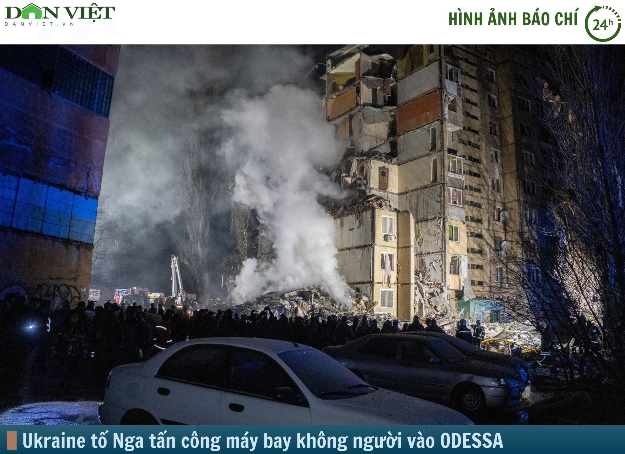 Hình ảnh báo chí 24h: Ukraine tố Nga dùng máy bay không người lái tấn công Odessa khiến 8 người chết- Ảnh 1.