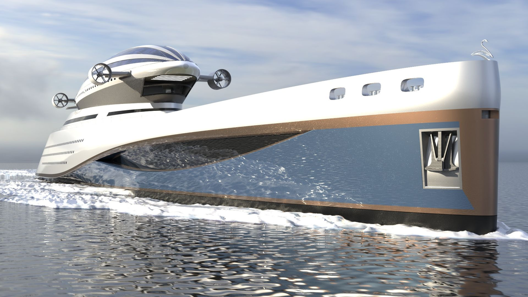 Siêu du thuyền khổng lồ kết hợp khí cầu đạt tốc độ 167 km/h- Ảnh 9.