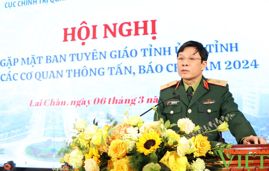 Lai Châu: Gặp mặt Ban Tuyên giáo, báo chí 9 tỉnh trên địa bàn Quân khu 2- Ảnh 3. Lai Châu: Gặp mặt Ban Tuyên giáo, báo chí 9 tỉnh trên địa bàn Quân khu 2- Ảnh 3.