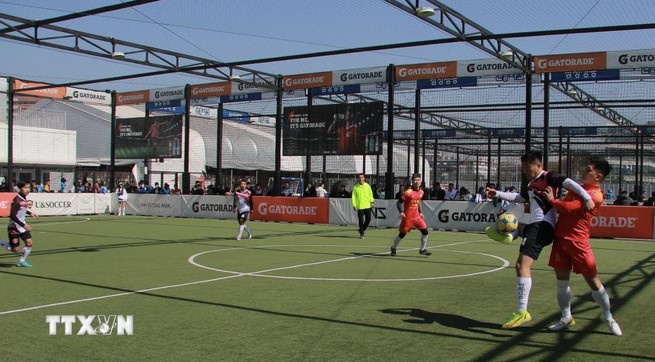 Cộng đồng người Việt tại Hàn Quốc tổ chức Giải bóng đá Futsal thành phố Siheung- Ảnh 2.