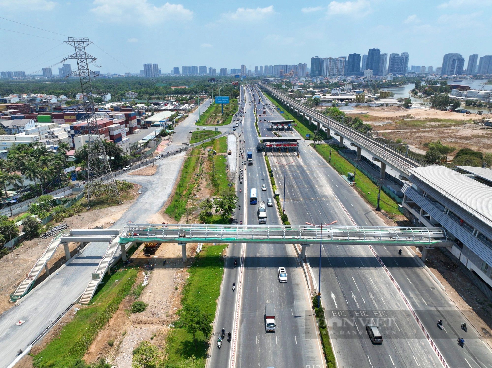 9 cầu đi bộ kết nối ga Metro số 1 TP.HCM trước ngày về đích - Ảnh 7.