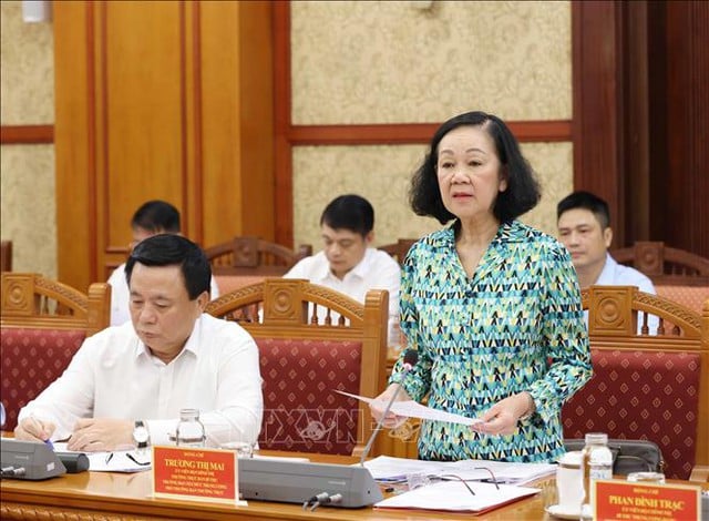  Thường trực Ban Bí thư Trương Thị Mai: Tiếp tục khái quát hệ thống lý luận về đường lối đổi mới- Ảnh 1.
