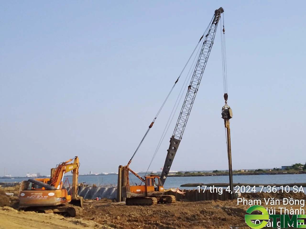 Ra “tối hậu thư” cho đơn vị “chây ì” thi công kè sông Bến Ván và kè Tam Hải ở Quảng Nam- Ảnh 3. Ra “tối hậu thư” cho đơn vị “chây ì” thi công kè sông Bến Ván và kè Tam Hải ở Quảng Nam- Ảnh 3.