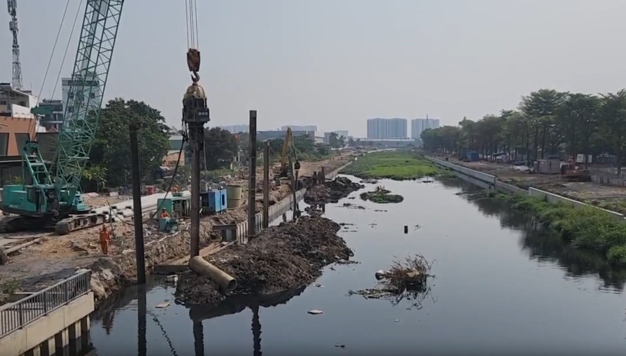 Cận cảnh 2 gói thầu do Tập đoàn Thuận An đảm nhận tại dự án cải tạo kênh dài nhất TP.HCM- Ảnh 9.