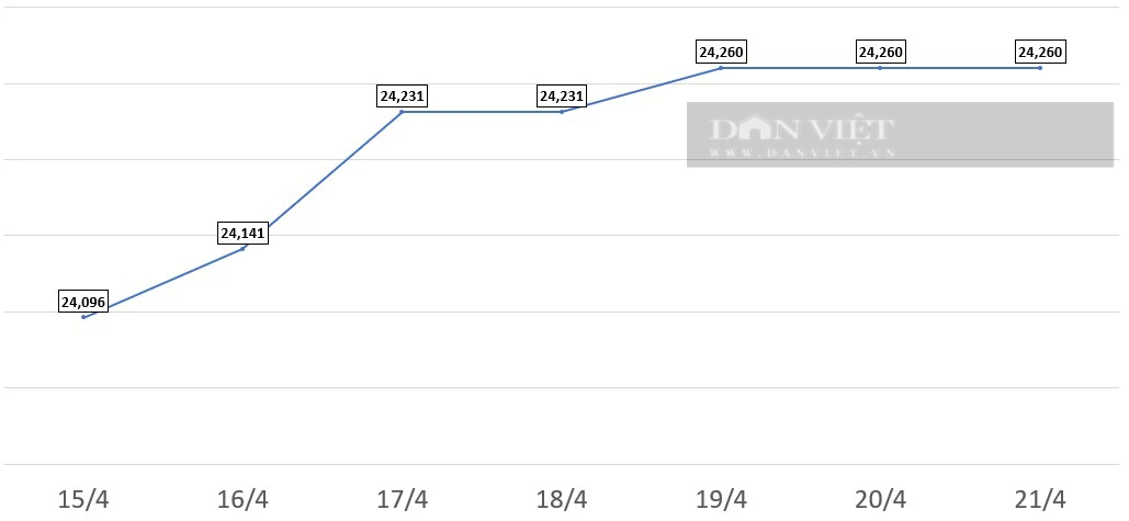 Giá USD hôm nay 21/4: Trong nước tăng "nóng", thế giới "nín thở" chờ dữ liệu mới- Ảnh 2.