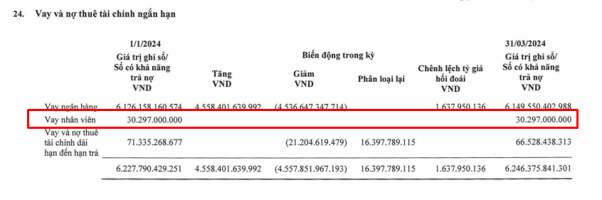 Quý I/2024 lỗ gần 100 tỷ đồng, phải vay tiền nhân viên, điều gì đang xảy ra tại "ông lớn" Lộc Trời?- Ảnh 3.