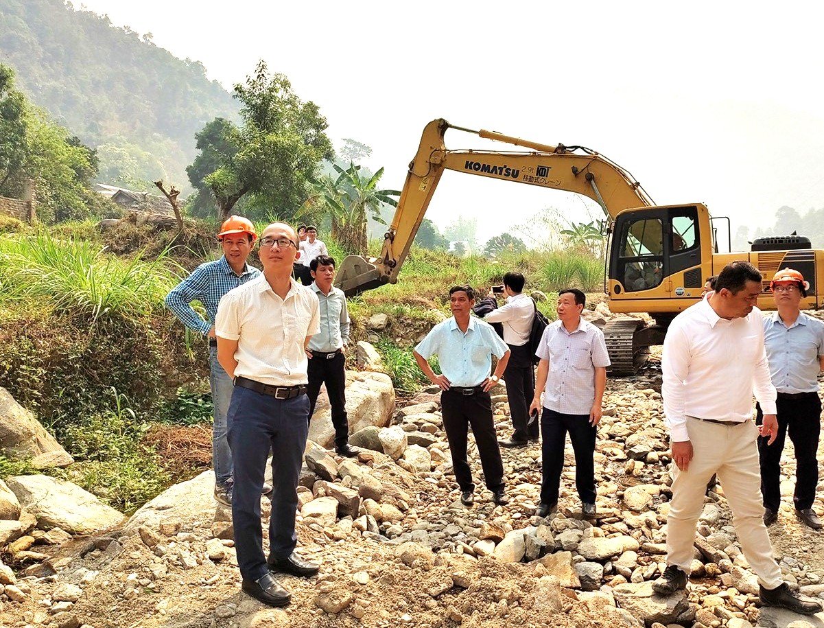 JICA hỗ trợ xây dựng thí điểm đập Sabo ngăn sạt lở, lũ quét đầu tiên ở Việt Nam- Ảnh 1.