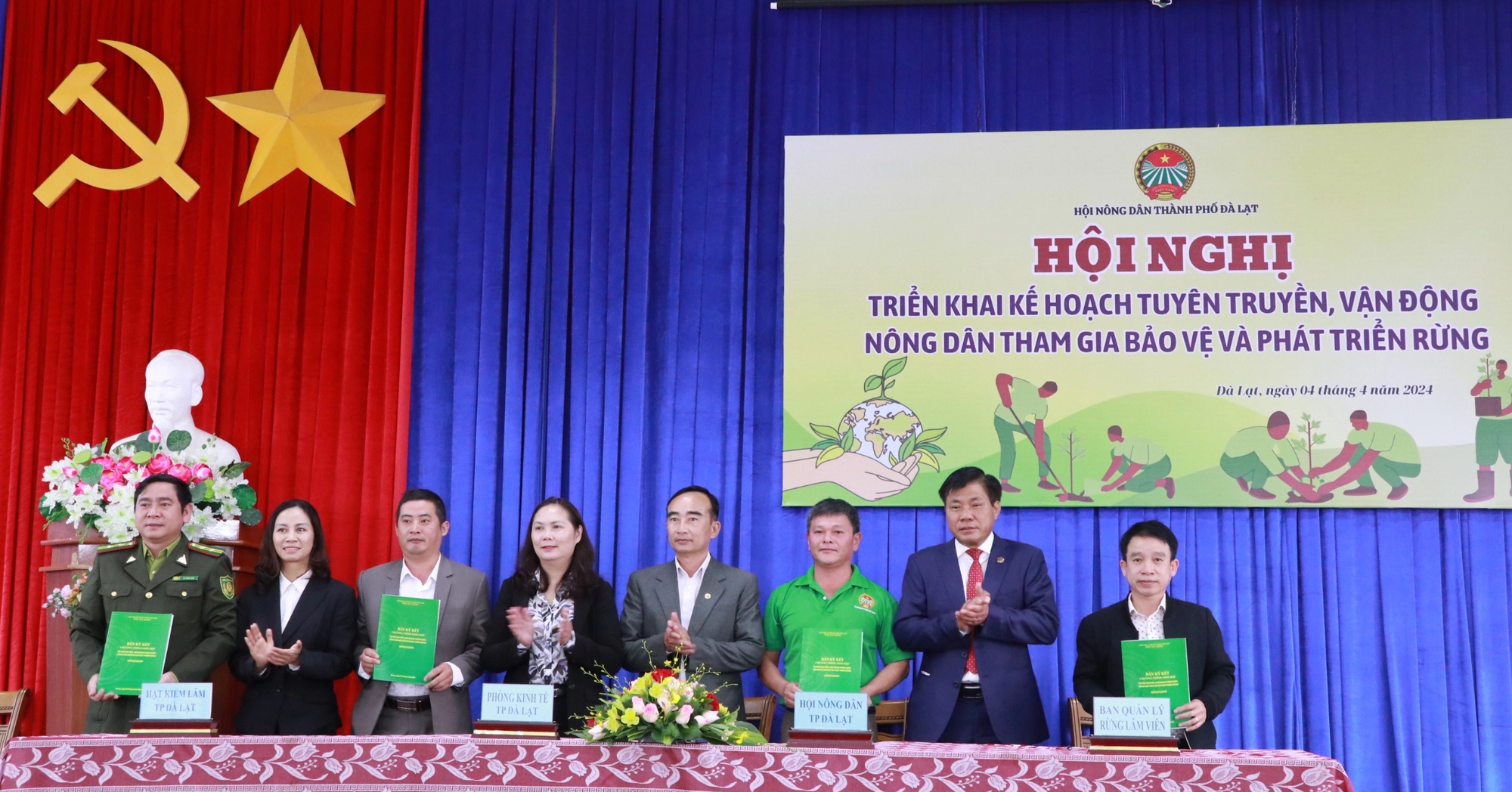 Hội Nông dân TP Đà Lạt tổ chức truyền, vận động hội viên, nông dân bảo vệ và phát triển rừng- Ảnh 4.