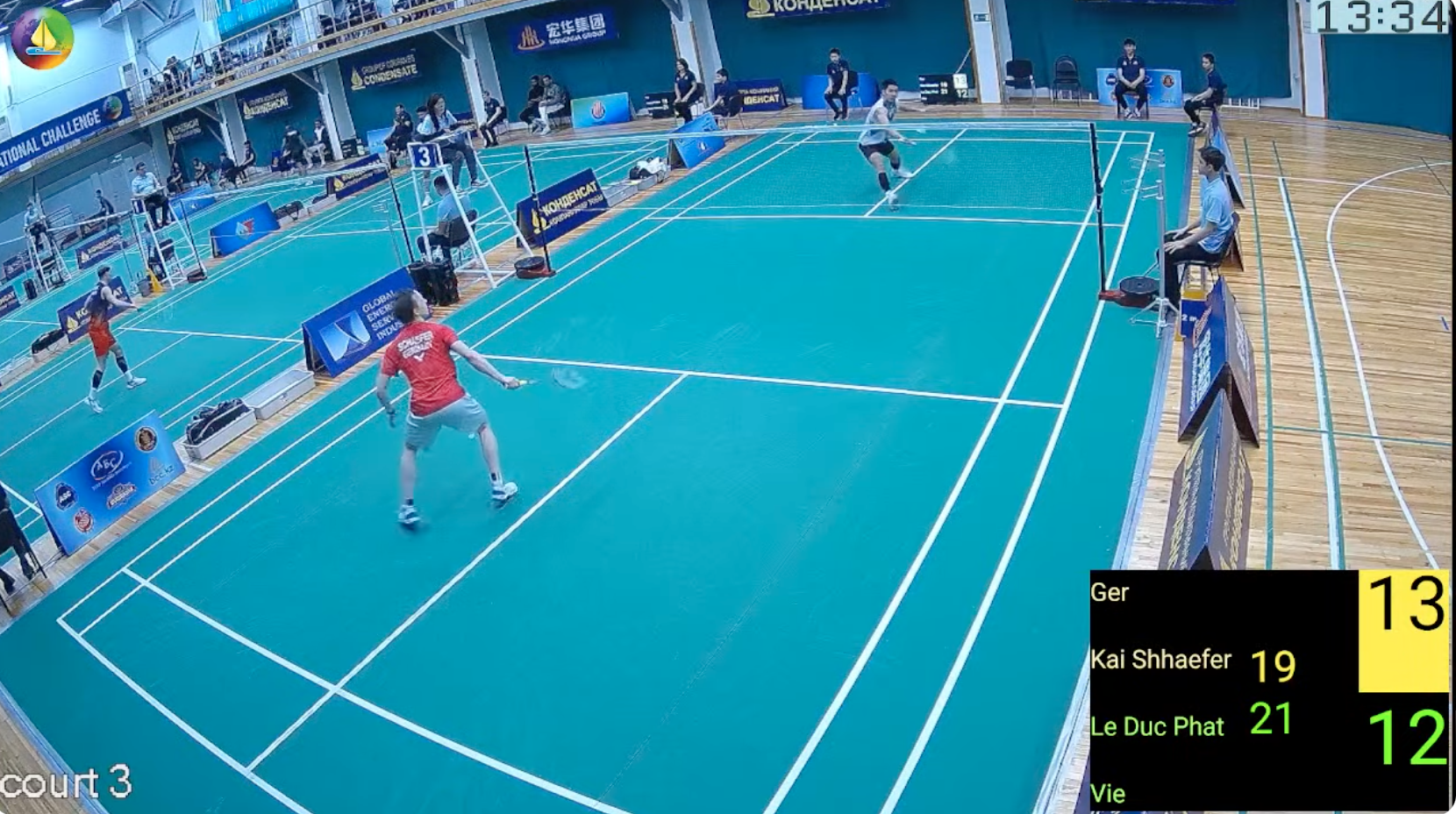 Hạ tay vợt Đức, Lê Đức Phát vào tứ kết Kazakhstan International Challenge 2024 - Ảnh 3.