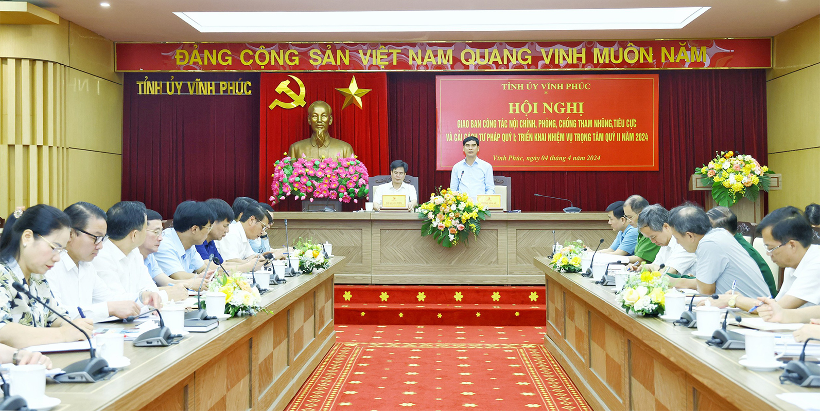 Bí thư Vĩnh Phúc Dương Văn An: Lĩnh vực đất đai của tỉnh còn nhiều vụ việc phức tạp, tồn đọng- Ảnh 1.