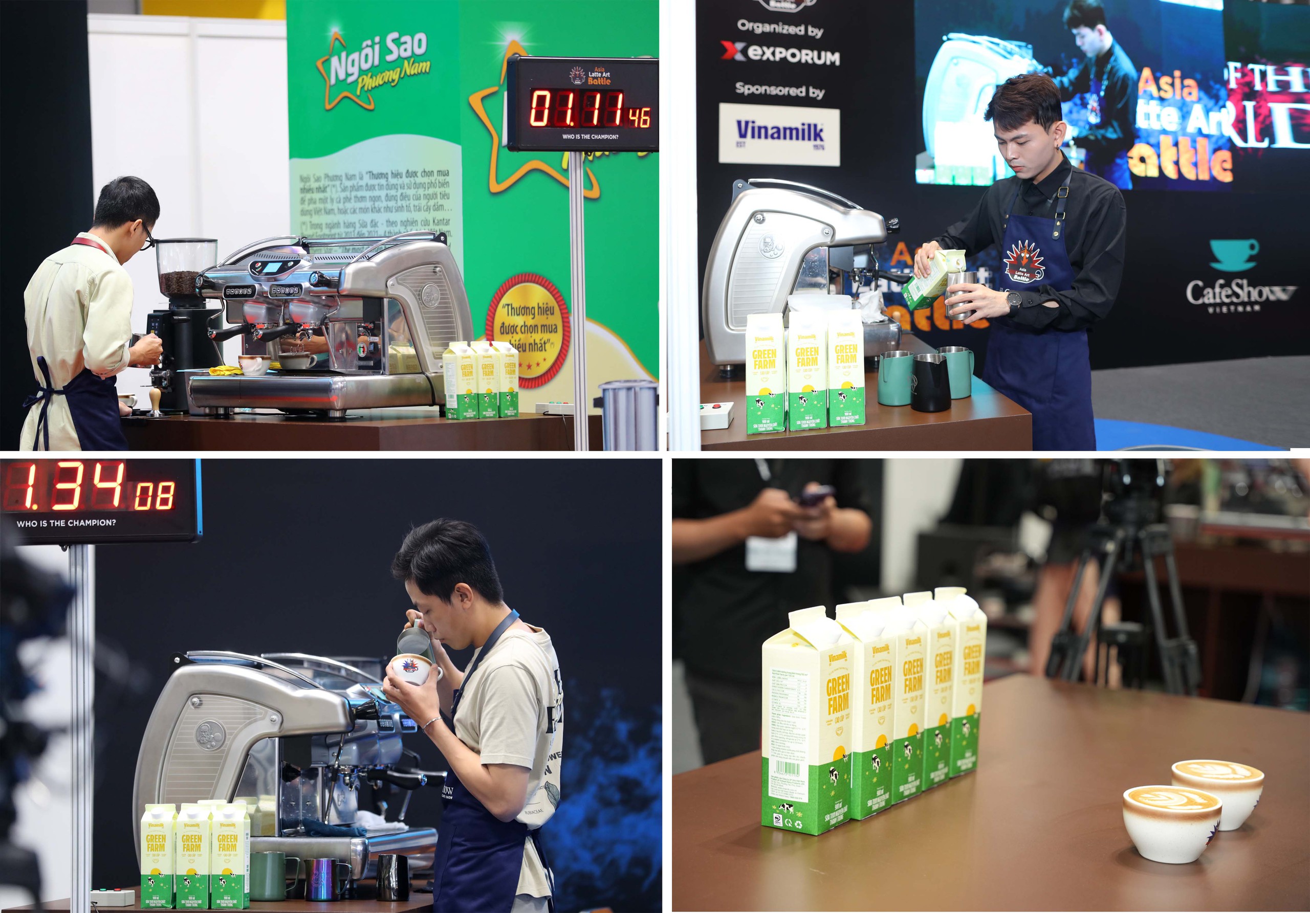 Vinamilk khẳng định vị thế trong pha chế tại đấu trường quốc tế Asia Latte Art Battle- Ảnh 1.