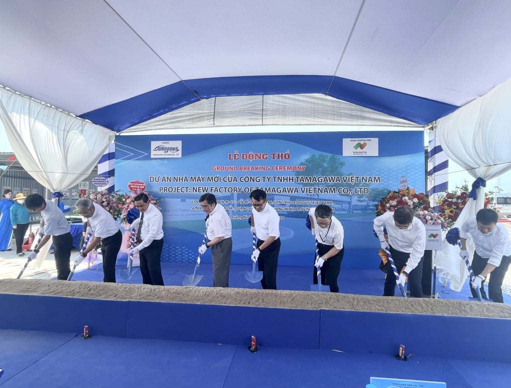 Khởi công dự án FDI Nhật Bản với tổng vốn hơn 35 triệu USD tại Quảng Ninh- Ảnh 1. Khởi công dự án FDI Nhật Bản với tổng vốn hơn 35 triệu USD tại Quảng Ninh- Ảnh 1.