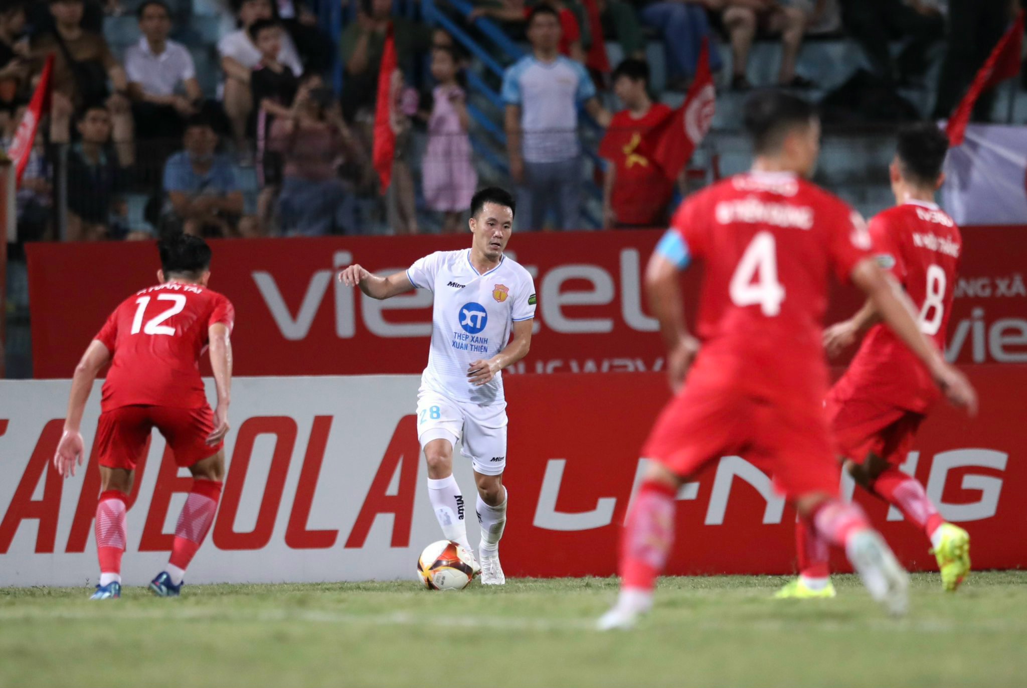 Chùm ảnh: Ghi bàn phút 90+3, Viettel thắng ngược Thép xanh Nam Định- Ảnh 9.