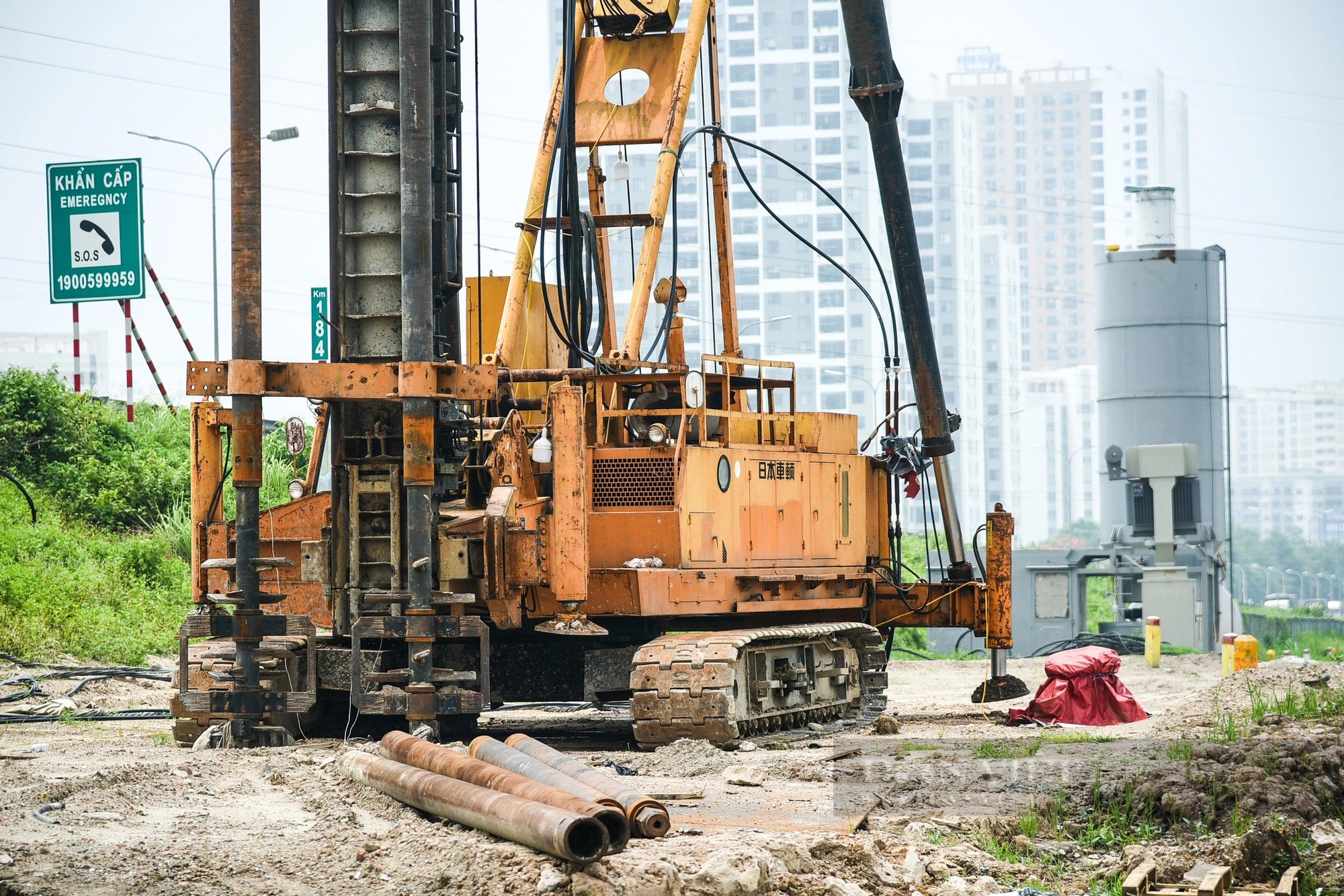 Hiện trạng nút giao trị giá hơn 3.200 tỷ đồng ở cửa ngõ Hà Nội sau gần 1 năm thi công- Ảnh 6.