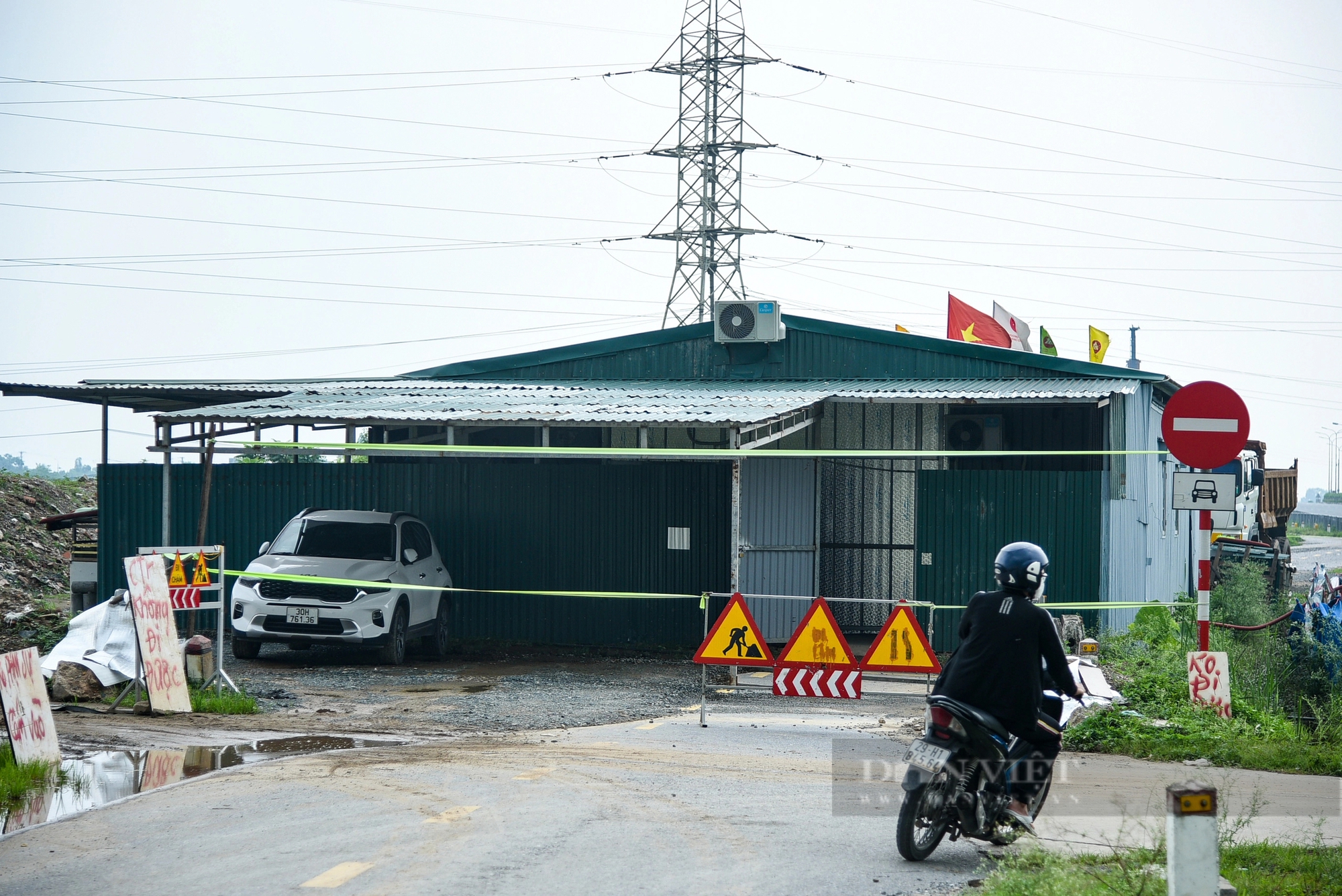 Hiện trạng nút giao trị giá hơn 3.200 tỷ đồng ở cửa ngõ Hà Nội sau gần 1 năm thi công- Ảnh 8.