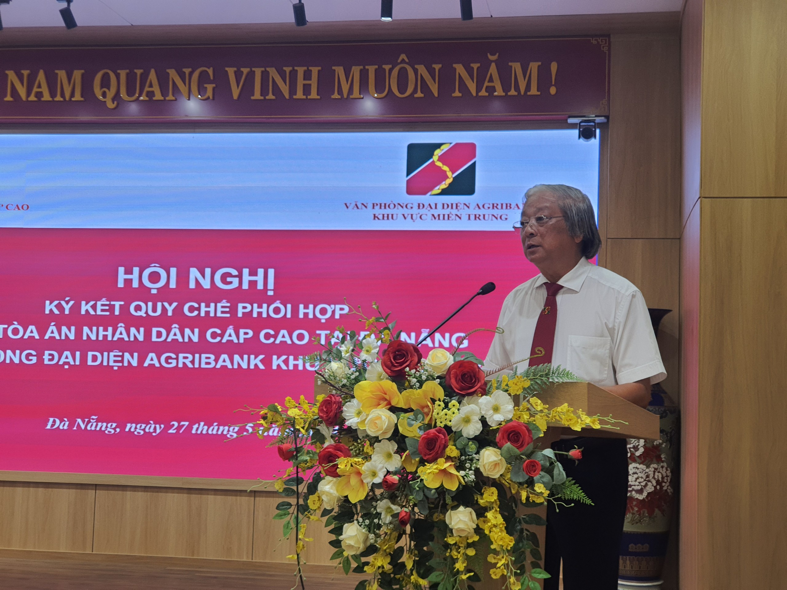 Agribank khu vực miền Trung và Tòa án nhân dân cấp cao tại Đà Nẵng ký kết quy chế phối hợp- Ảnh 2.