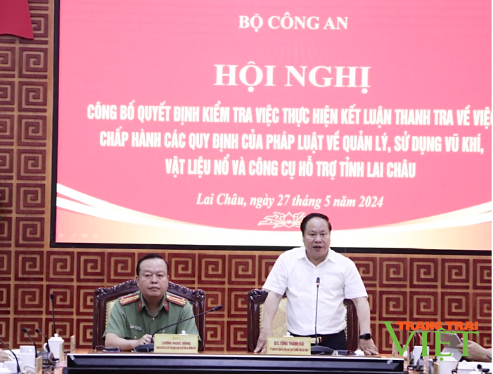 Lai Châu triển khai có hiệu quả công tác quản lý, sử dụng vũ khí, vật liệu nổ- Ảnh 2. Lai Châu triển khai có hiệu quả công tác quản lý, sử dụng vũ khí, vật liệu nổ- Ảnh 2.