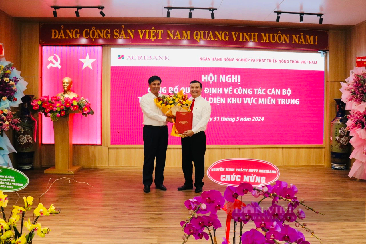 Ông Nguyễn Tiến Trường giữ chức vụ Trưởng Văn phòng đại diện Agribank khu vực miền Trung- Ảnh 2.
