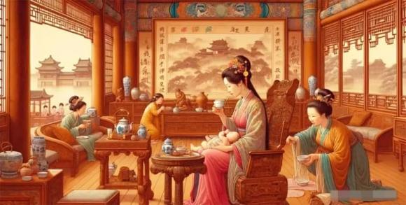 Tại sao phụ nữ cổ đại lại thích tìm vú nuôi thay vì tự mình cho con bú? - Ảnh 1.