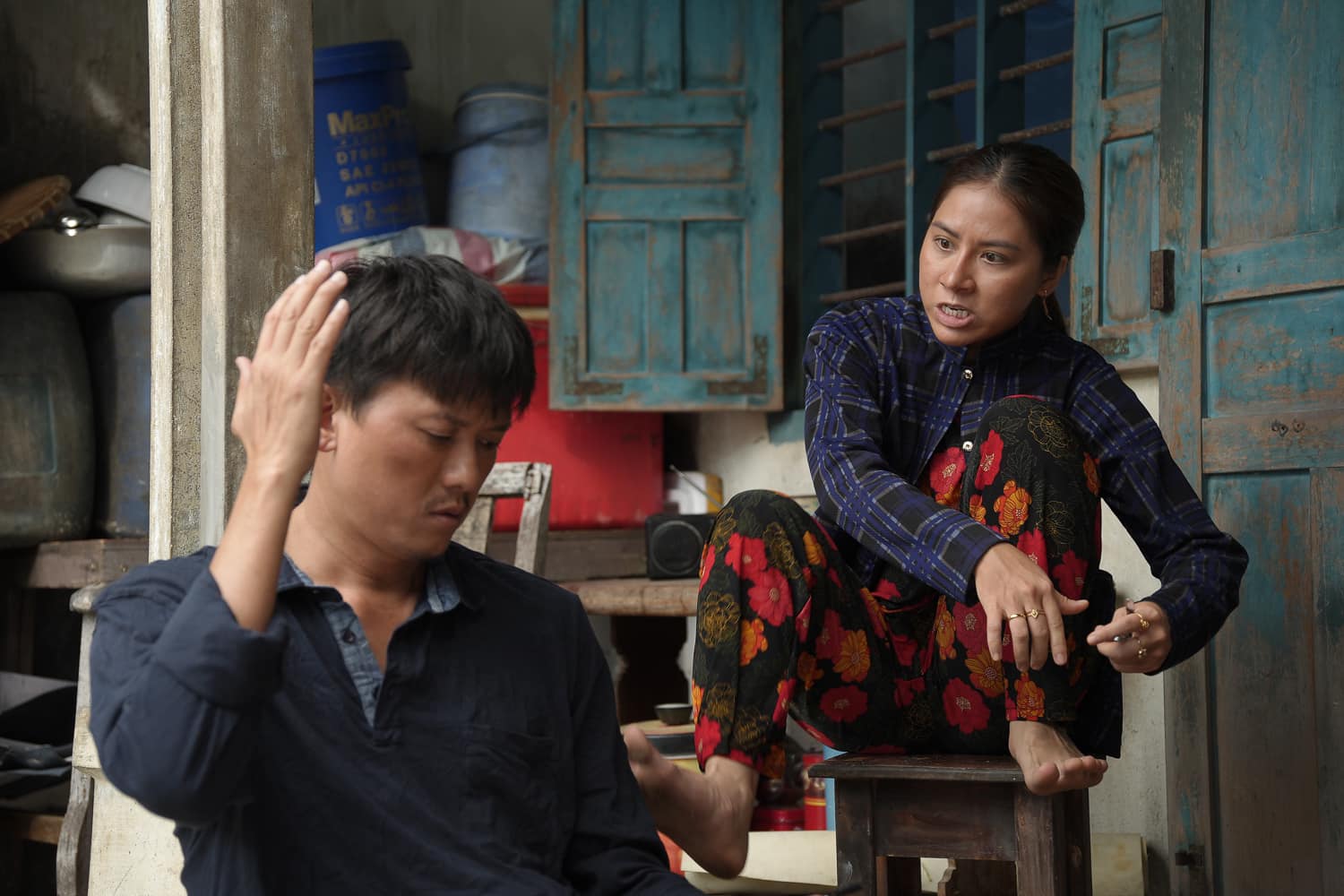 Tư Thắm của phim Lật mặt 7: Một điều ước: "Anh Lý Hải không biết tôi là Tiktoker"- Ảnh 4.