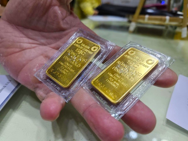 Điểm mới của phiên đấu thầu vàng miếng SJC hôm nay 8/5- Ảnh 1.