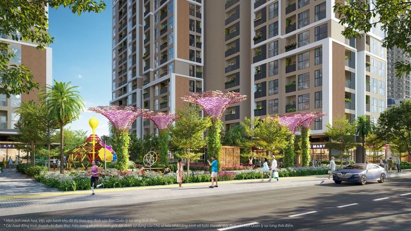 Không gian sống mang đậm tinh thần Singapore tại phân khu The Canopy Residences.