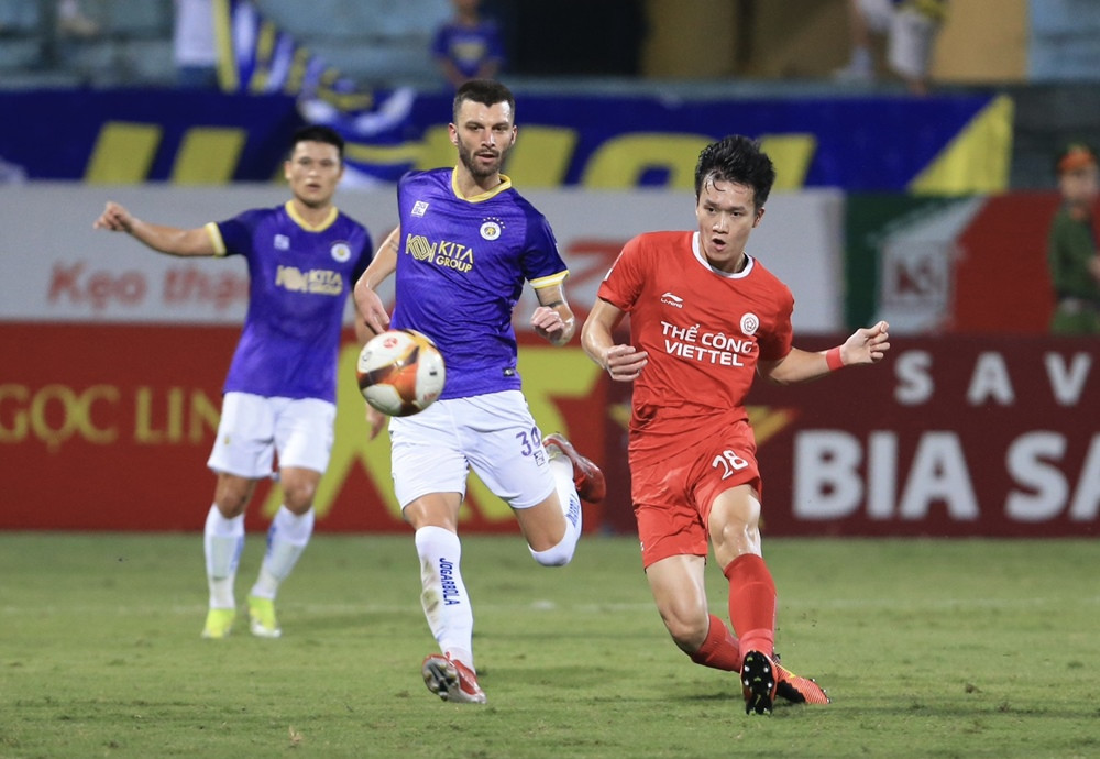 Hoàng Đức toả sáng, Thể Công Viettel "trả nợ" Hà Nội FC- Ảnh 2.