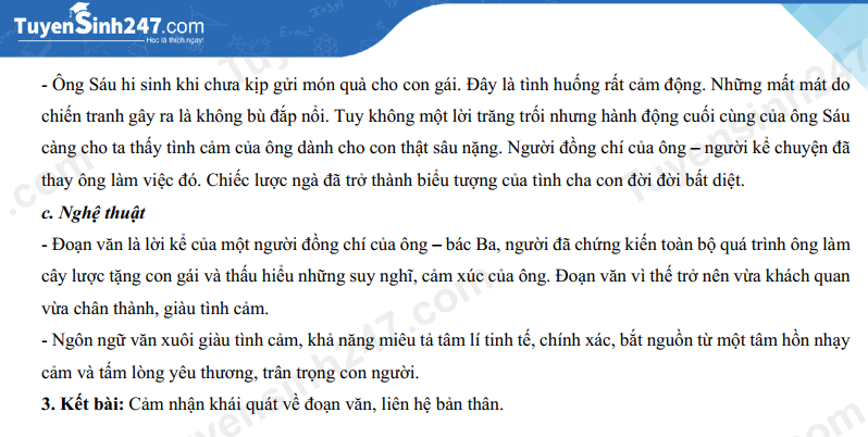 Đề thi môn Văn vào lớp 10 năm 2024 của Ninh Bình có gợi ý đáp án- Ảnh 6.