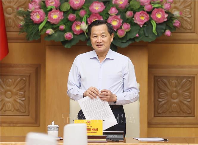 Phó Thủ tướng Lê Minh Khái chủ trì cuộc họp Ban chỉ đạo điều hành giá- Ảnh 1. Phó Thủ tướng Lê Minh Khái chủ trì cuộc họp Ban chỉ đạo điều hành giá- Ảnh 1.