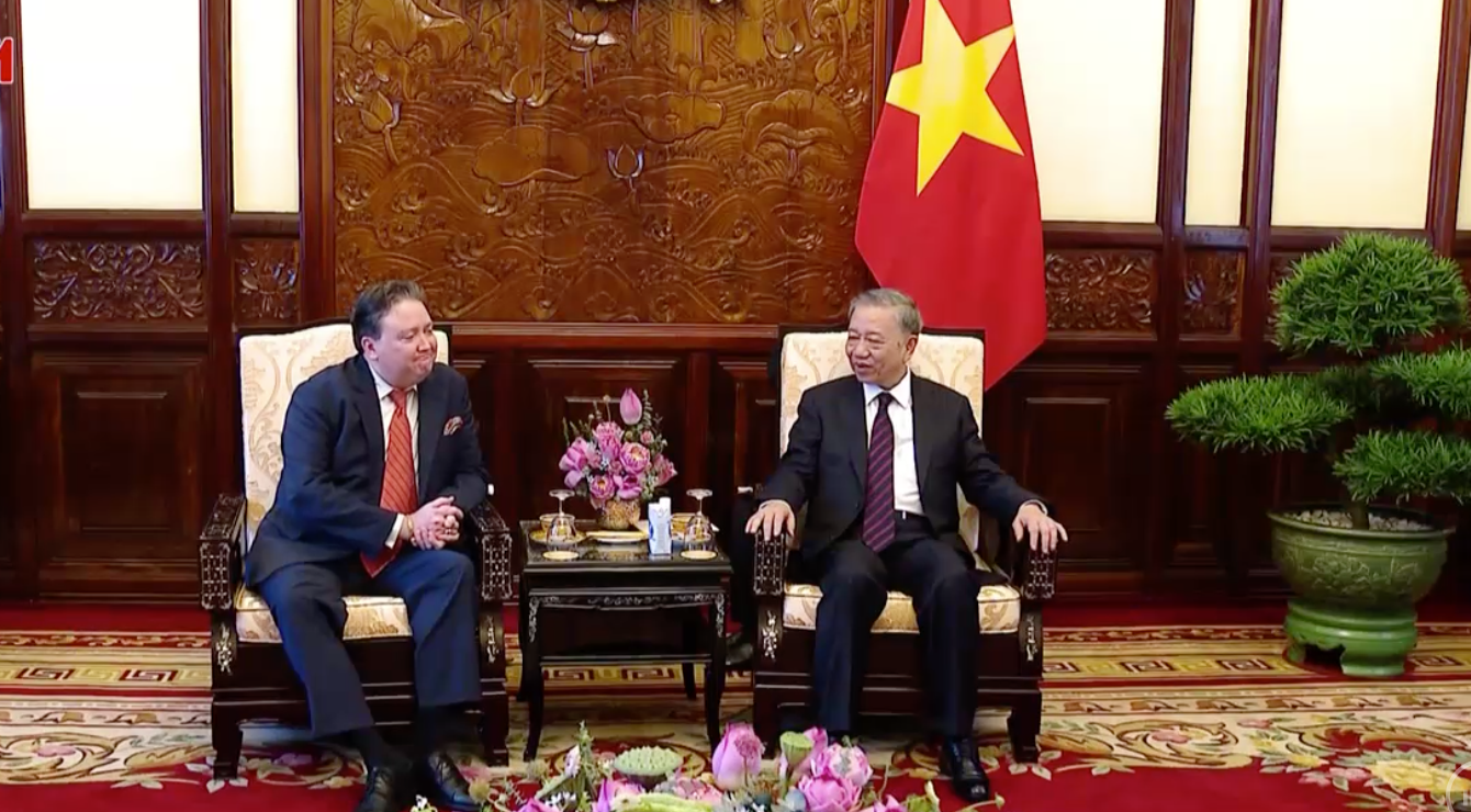 Chủ tịch nước Tô Lâm tiếp Đại sứ Hoa Kỳ- Ảnh 1.