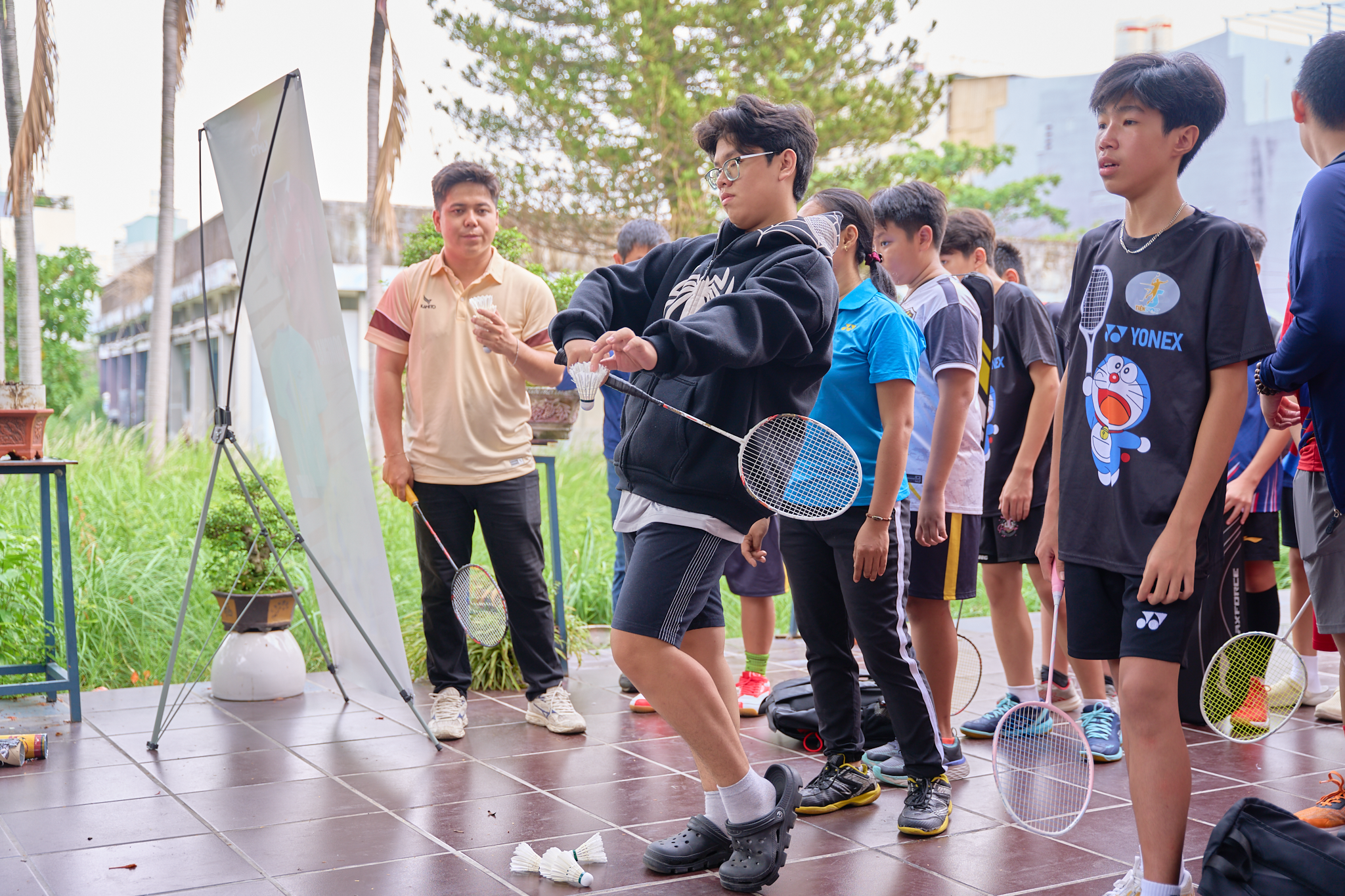 Đem cầu lông đến với trẻ vùng sâu qua Chương trình “Con muốn được chơi cầu lông”- Ảnh 3.