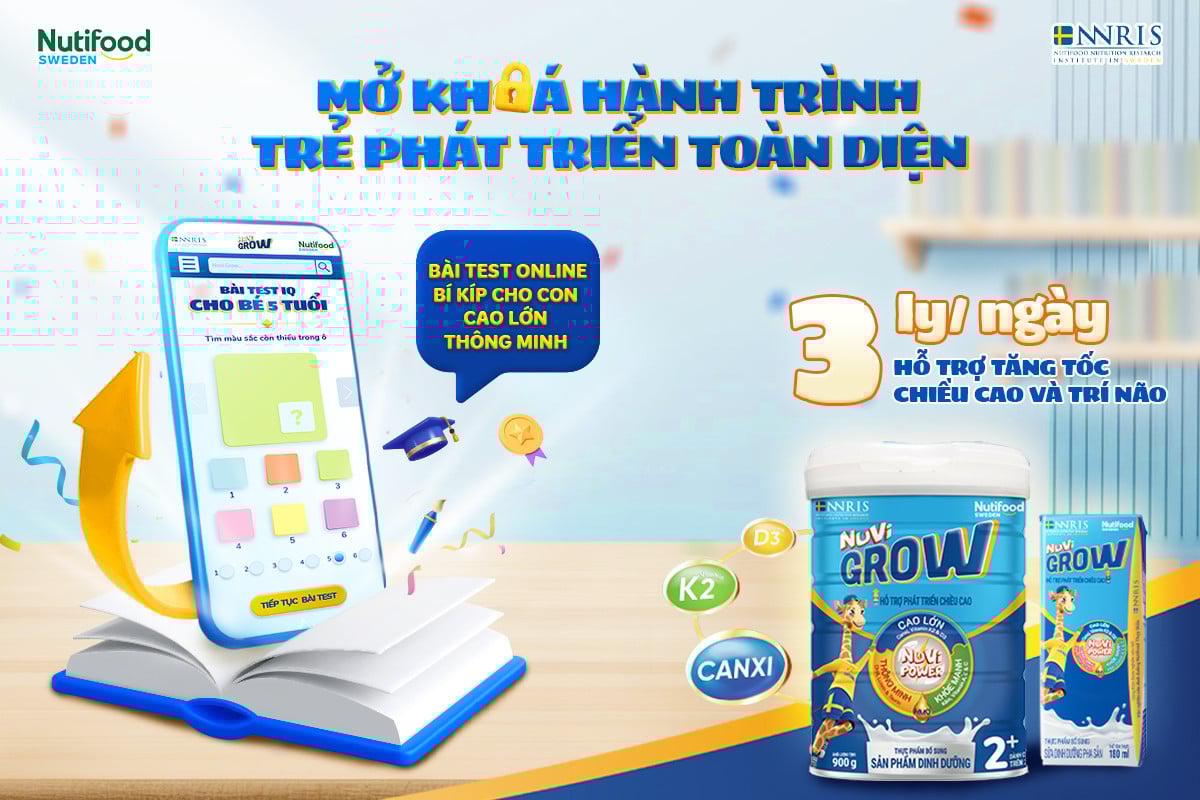 Cùng Nuvi Grow giúp con cao lớn và thông minh hơn- Ảnh 1.