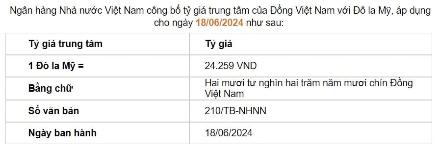 Giá USD hôm nay 18/6: Trong nước tăng, thế giới suy giảm- Ảnh 3.