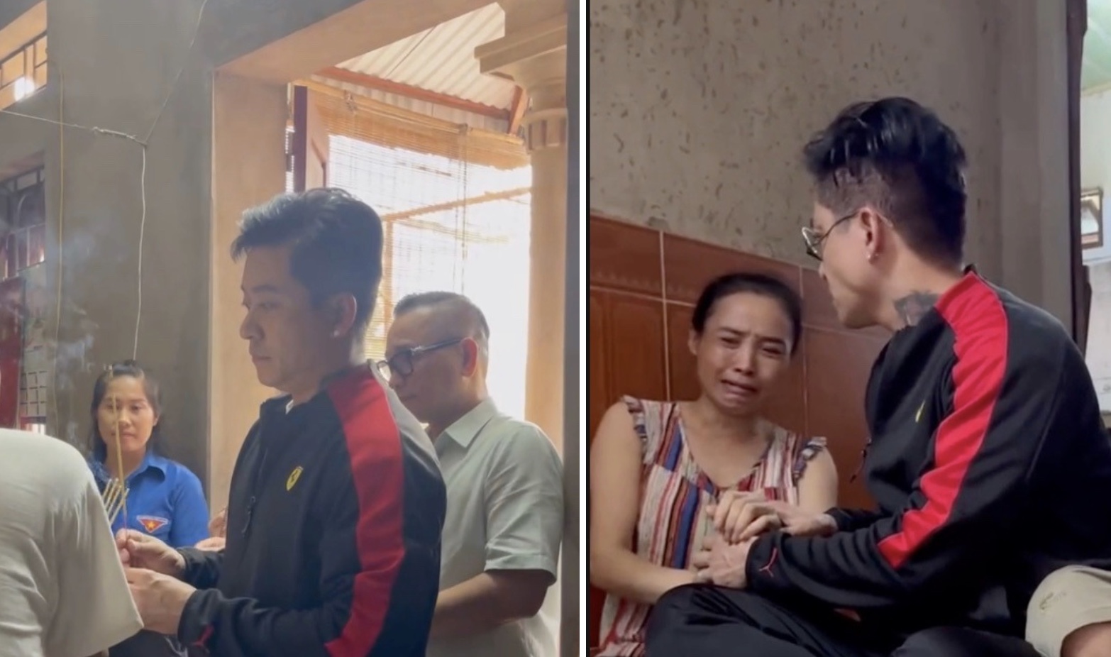 Tuấn Hưng xót xa khi tận mắt chứng kiến nỗi đau của gia đình nạn nhân vụ cháy ở Trung Kính- Ảnh 1.