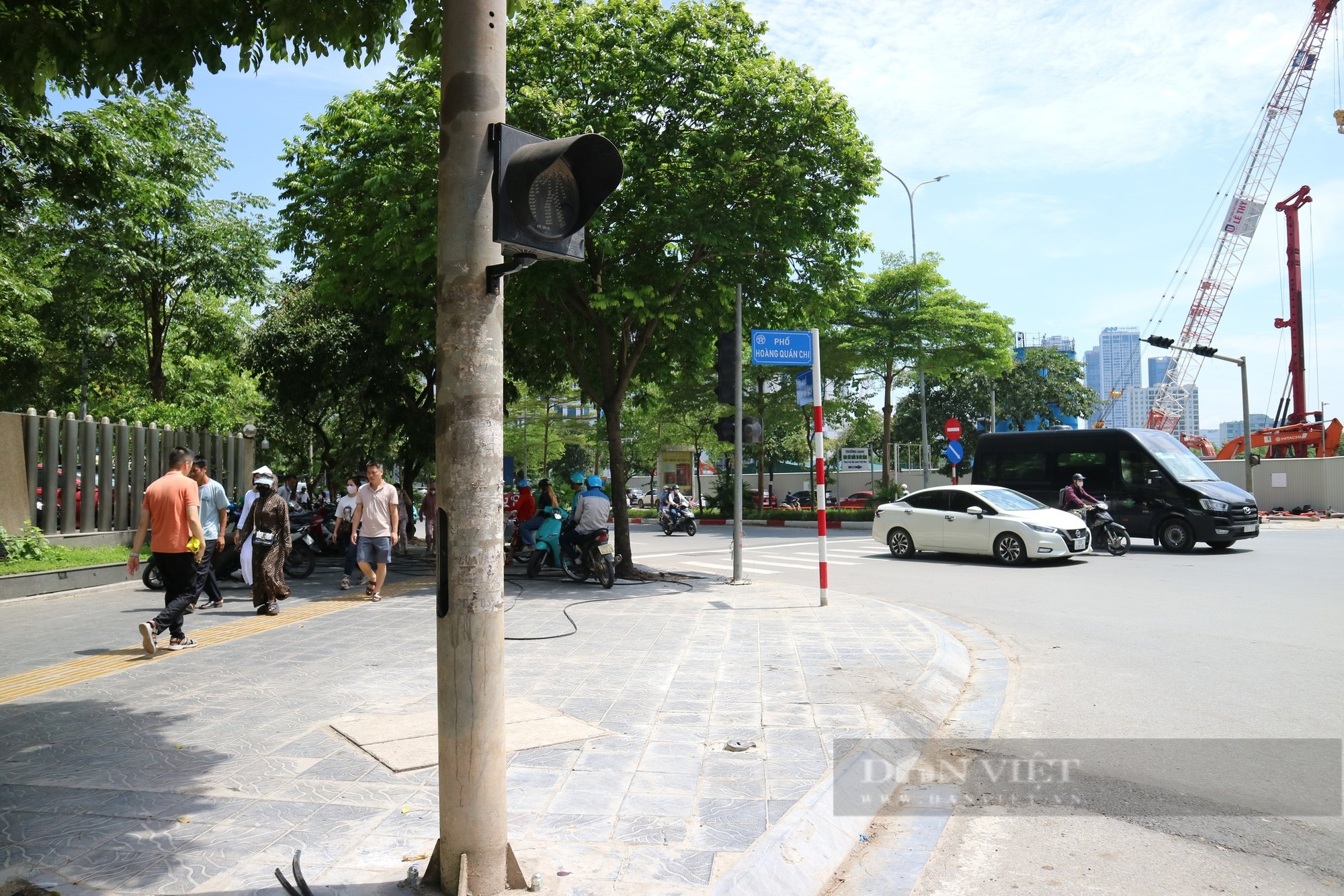 Ngã tư Phạm Văn Bạch – Hoàng Quán Chi chuẩn bị có camera phạt nguội- Ảnh 3.