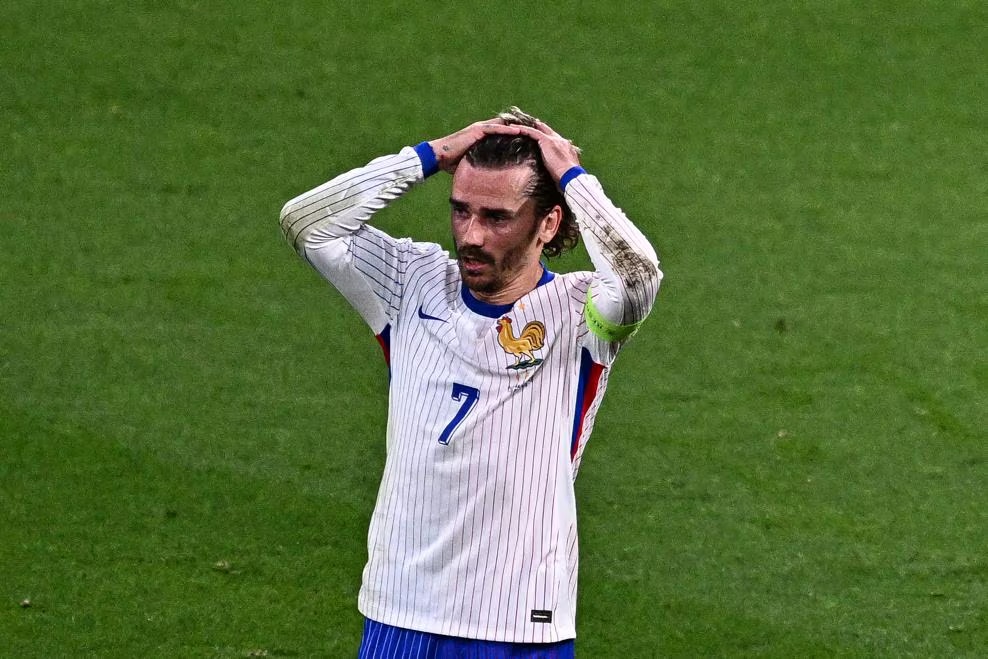 Griezmann bỏ lỡ nhiều cơ hội 