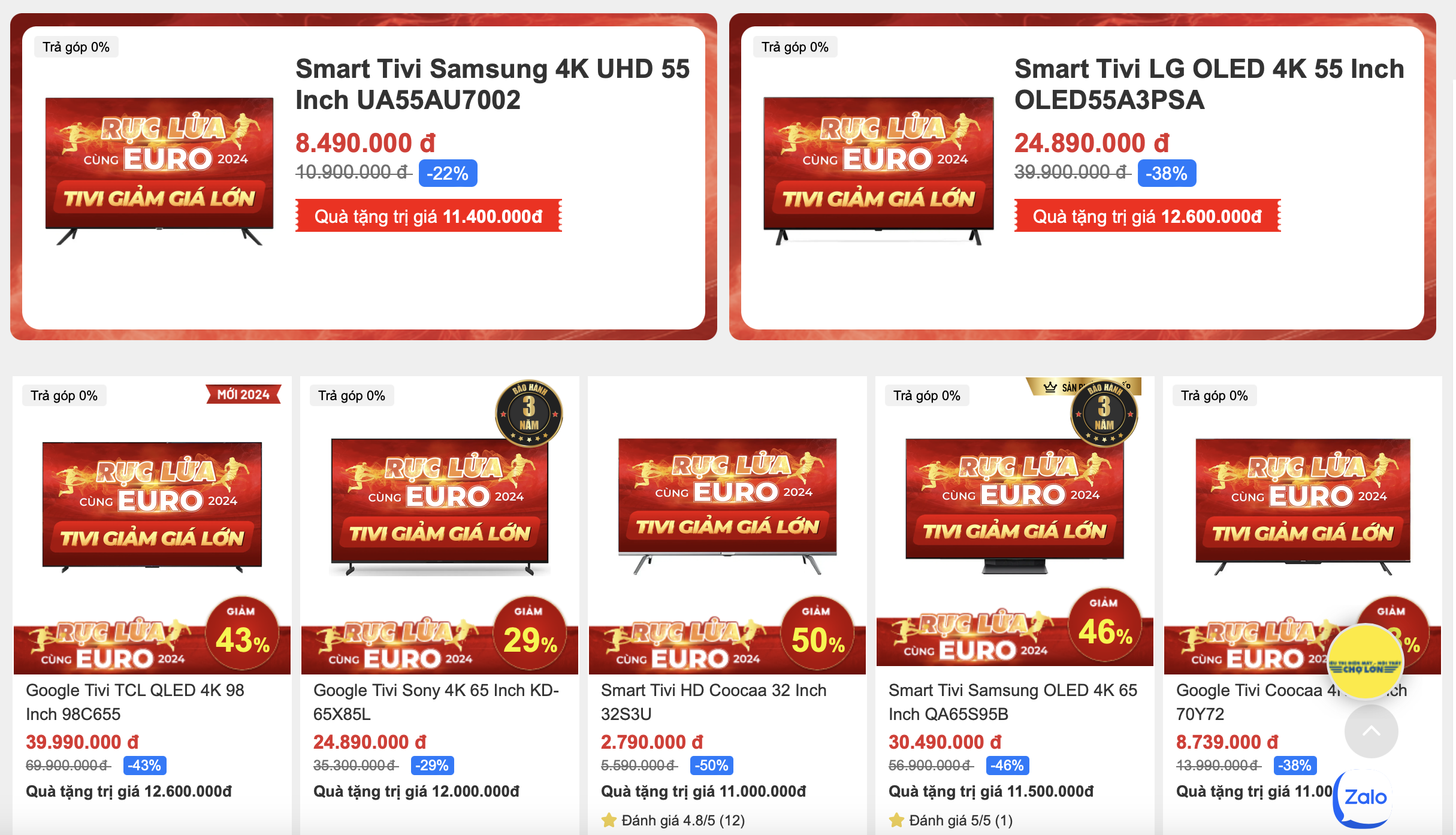 Nhiều người chi 1 tháng lương để sắm tivi mới xem Euro- Ảnh 1.