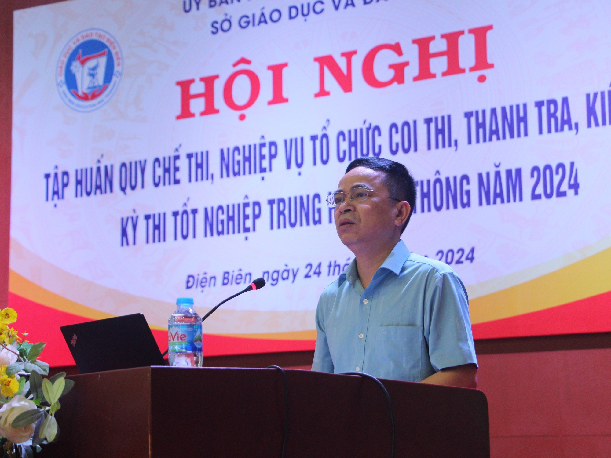 Điện Biên: Tập huấn công tác tổ chức coi thi tốt nghiệp THPT năm 2024- Ảnh 1. Điện Biên: Tập huấn công tác tổ chức coi thi tốt nghiệp THPT năm 2024- Ảnh 1.