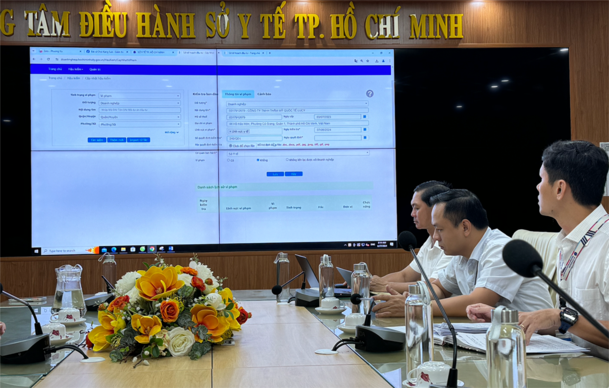 Bêu tên cơ sở vi phạm trong lĩnh vực y tế lên Cổng thông tin doanh nghiệp thành phố- Ảnh 1.