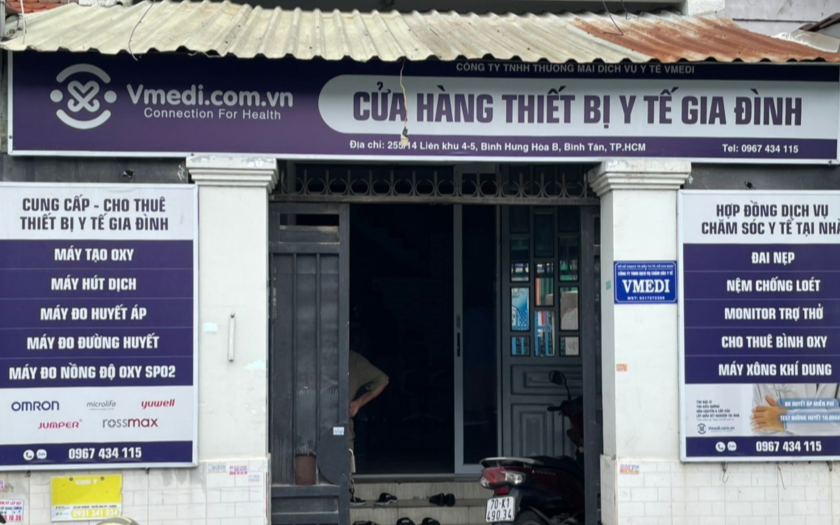 Phát hiện công ty mở dịch vụ truyền nước biển tại nhà trái phép