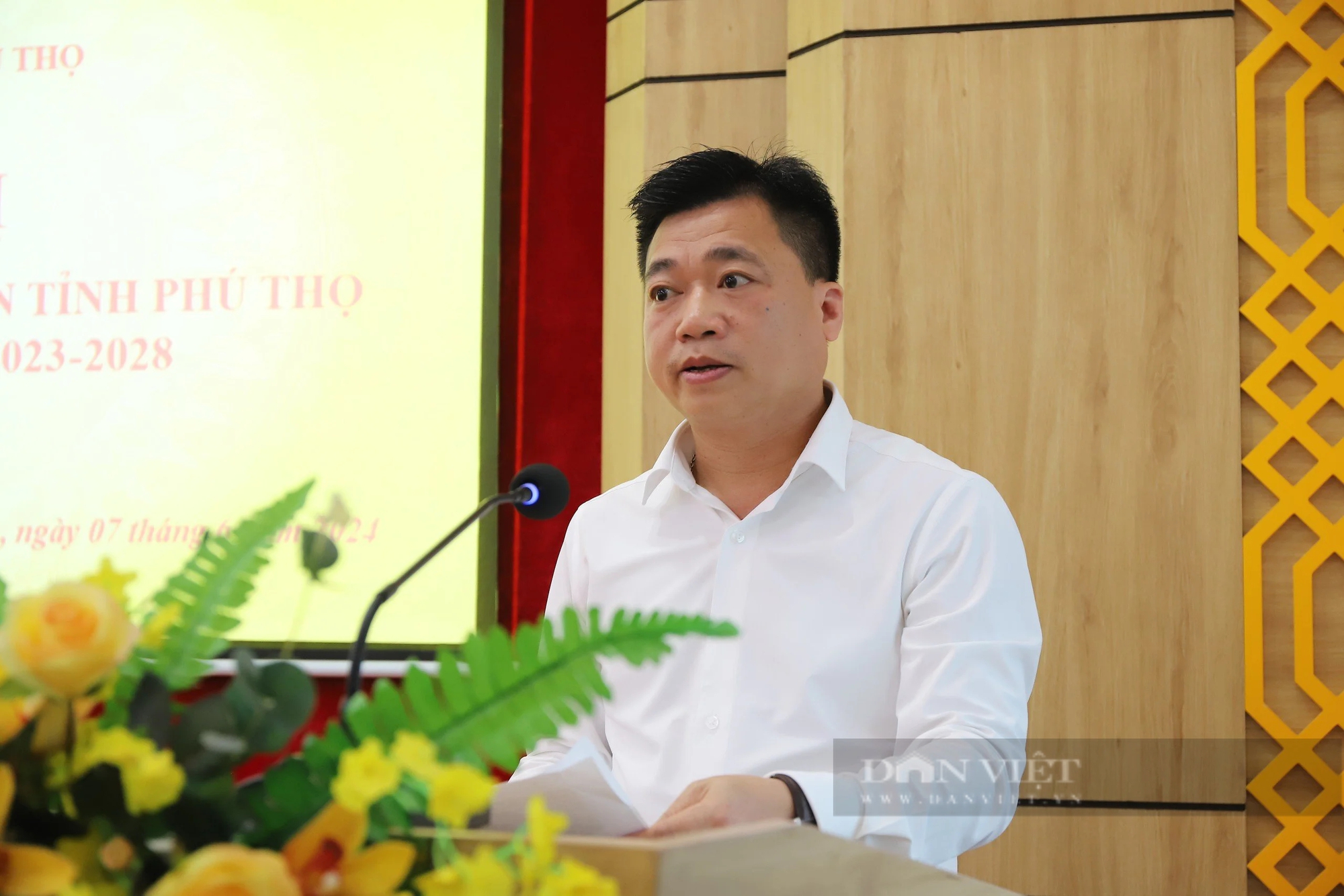 Ông Quyền Mạnh Cường được bầu làm Phó Chủ tịch Hội Nông dân tỉnh Phú Thọ- Ảnh 2.